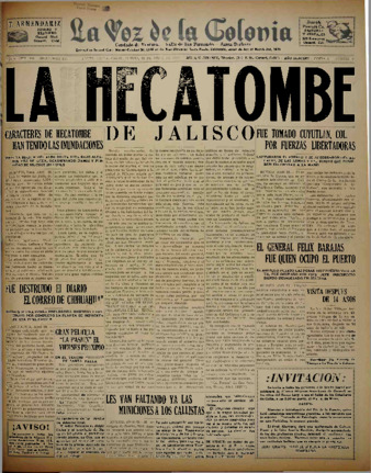 La Voz de la Colonia 28 De Abril 1927 thumbnail
