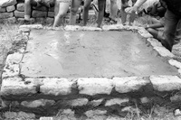 Gallegos farm, Horno construction 028 thumbnail