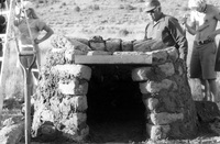 Gallegos farm, Horno construction 090 thumbnail