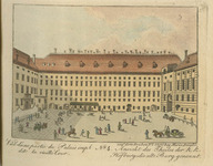 View of part of the Hofburg called the old castle (Die alte Burg) thumbnail
