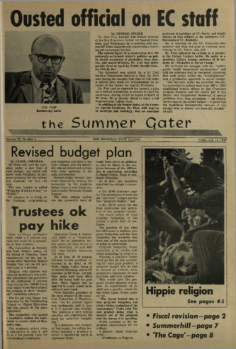 The Daily Gater 14 April 1967 thumbnail