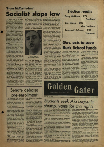 The Daily Gater 7 April 1965 thumbnail