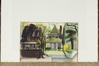 Stylized Old Houses With Trees thumbnail