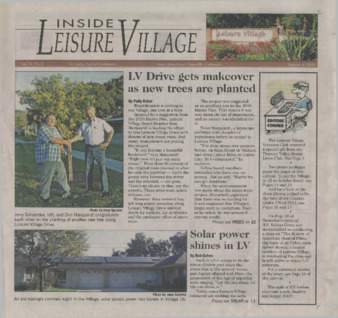 Inside Leisure Village Vol. 34 No. 1 thumbnail