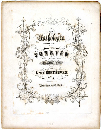 Sonate für pianoforte von L. van Beethoven. op. 2, no. 3 thumbnail