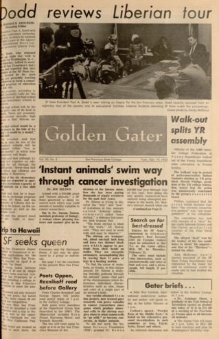Golden Gater 19 February 1963 thumbnail