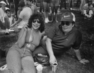 Two women wearing sunglasses thumbnail