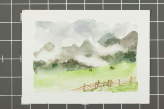 Hand Painted Post Card thumbnail