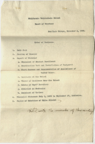California Polytechnic School, Report of Director, 1909 thumbnail