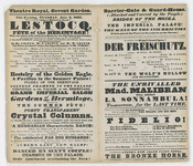 Theatre Royal, Covent Garden, Tuesday, June 9, 1835 thumbnail