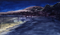 Cattle Guard at Dusk thumbnail