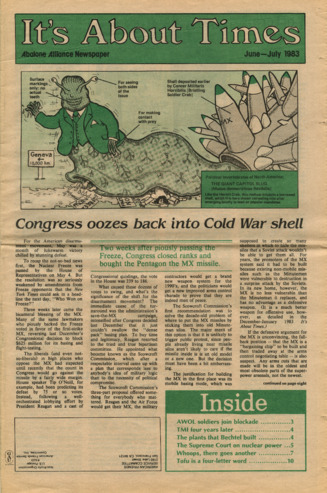 It's About Times: Abalone Alliance Newspaper, June-July 1983 thumbnail