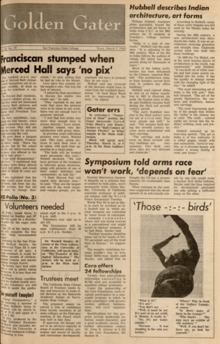 Golden Gater 7 March 1963 thumbnail