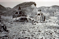 St. Francis Dam Powerhouse after the Collapse of the Dam thumbnail