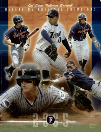 2005 Baseball Program thumbnail
