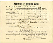 Application for Building Permit on lots 9-10, block 137 thumbnail