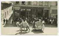 Sells Floto Circus Buffalo Bill [in front of Sinsheimer Building] thumbnail