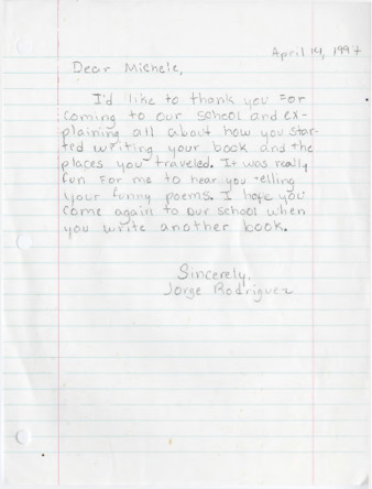 Letter from Jorge Rodriguez thumbnail