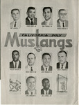California Poly Mustangs [composite portrait, from page 4 of program] thumbnail