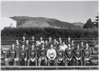 The Rally Club Posing with the P Visible in the Background [copy negative] thumbnail