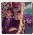 Michele Serros with a friend thumbnail