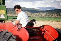 Kaber farm, Tractor driving 001 thumbnail