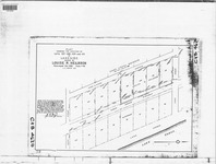 Plat Showing the Location of Lots 107-108-109 and 110 of Lakeside Owned by Louise R. Heilbron thumbnail