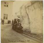 The Great Northwestern R.R.; on verso: "Mrs. Bliss wasn't sure this was in Fair-Engine is to [sic] early" thumbnail