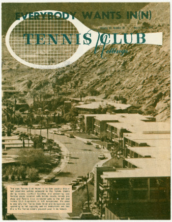Tennis Club Nettings magazine, volume 12, no. 6, March - April 1974 thumbnail