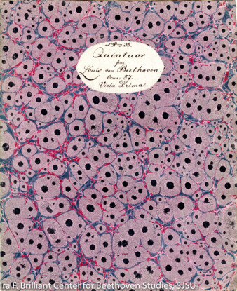 Piano Trio in G major, op. 1, no. 2, arranged for string quintet (Gombart) thumbnail