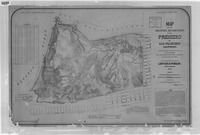 Map of the Military Reservation at the Presidio of San Francisco California thumbnail