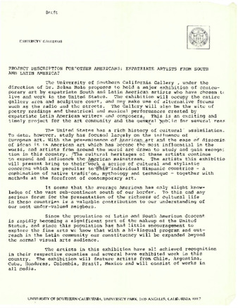 Project Description for "Other Americans: Expatriate Artists from South and Latin America" thumbnail