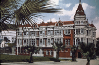 Penny Postcard of the Rose Hotel, San Buenaventura circa 1886 thumbnail