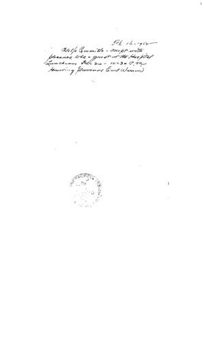 Adolfo Camarillo's Hospital Luncheon Acceptance Letter thumbnail