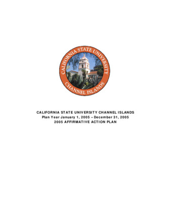 2005 Affirmative Action Plan thumbnail