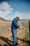 Gallegos farm, Building house fence 003 thumbnail