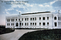 Penny Postcard Image of St. John's Sisters of Mercy Hospital thumbnail
