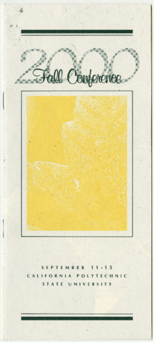 Fall Conference, 2000 thumbnail