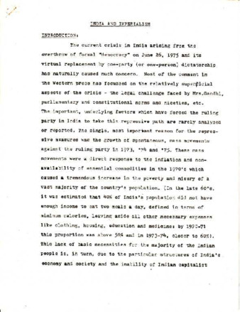 India and imperialism. thumbnail