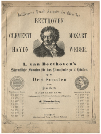 Piano sonata no. 5 in C minor, op. 10, no. 1, ed. by Moscheles thumbnail