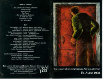 The Latino Museum of History, Art and Culture El Aviso 1998 thumbnail