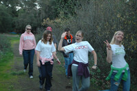 Students Hiking at the Student Leadership Retreat (Malibu, CA) 2005 thumbnail