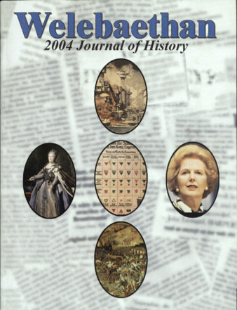 Welebaethan - Journal of History (2004) thumbnail