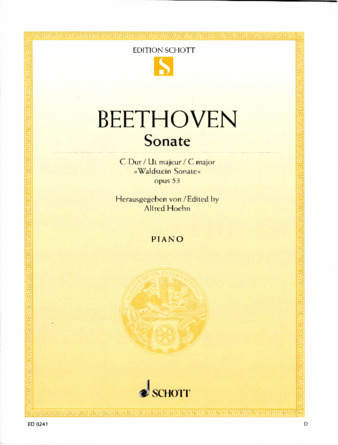 Piano sonata no. 21 in C major, op. 53, edited by Hoehn thumbnail