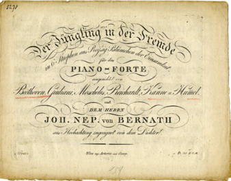 Der Jüngling in der Fremde by six composers thumbnail
