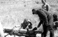 Gallegos farm, Horno construction 004 thumbnail