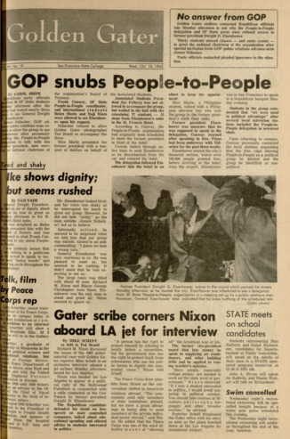 Golden Gater 10 October 1962 thumbnail