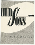 Hudsons Fine Dining [menu cover] thumbnail