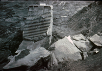 The Remains of the St. Francis Dam after the Disaster thumbnail