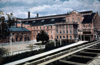 Penny Postcard image of the American Sugar Beet Company, Oxnard, CA thumbnail